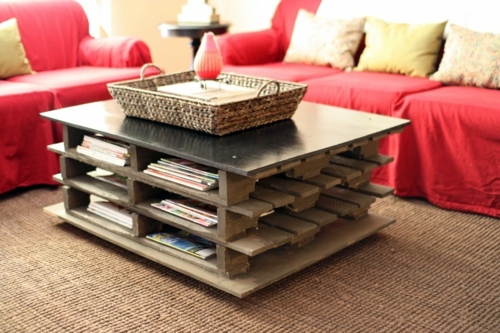 Cool Furniture from Euro pallets - 55 craft ideas for recycled wooden pallets