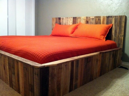 Cool Furniture from Euro pallets - 55 craft ideas for recycled wooden pallets