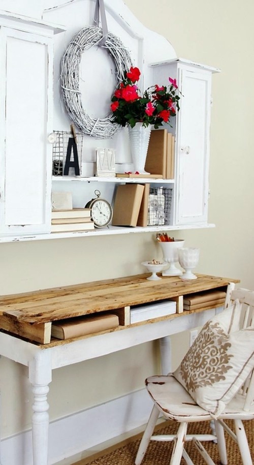 Cool Furniture from Euro pallets - 55 craft ideas for recycled wooden pallets