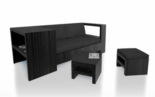 Cool Furniture from Euro pallets - 55 craft ideas for recycled wooden pallets
