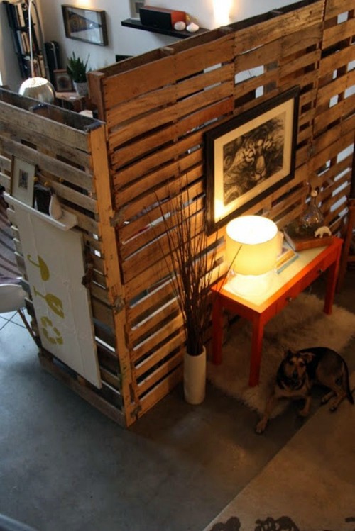 Cool Furniture from Euro pallets - 55 craft ideas for recycled wooden pallets