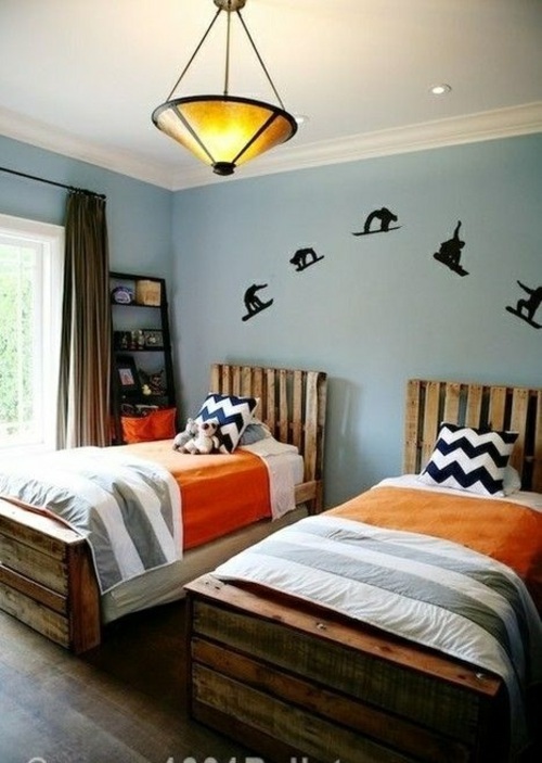Cool Furniture from Euro pallets - 55 craft ideas for recycled wooden pallets