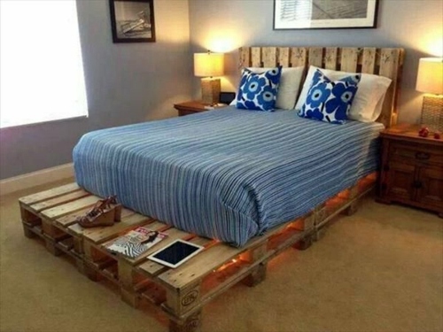 Cool Furniture from Euro pallets - 55 craft ideas for recycled wooden pallets