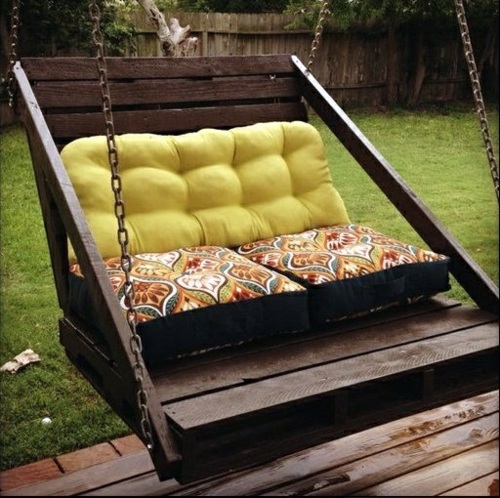 Cool Furniture from Euro pallets - 55 craft ideas for recycled wooden pallets