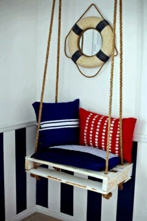 Cool Furniture from Euro pallets - 55 craft ideas for recycled wooden pallets