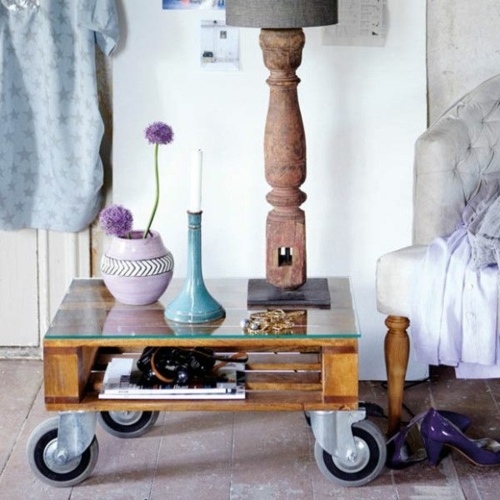 Cool Furniture from Euro pallets - 55 craft ideas for recycled wooden pallets