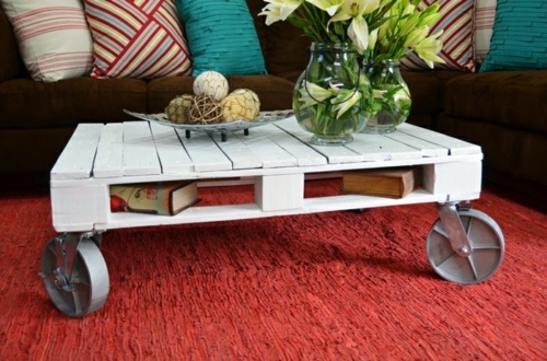 Cool Furniture from Euro pallets - 55 craft ideas for recycled wooden pallets
