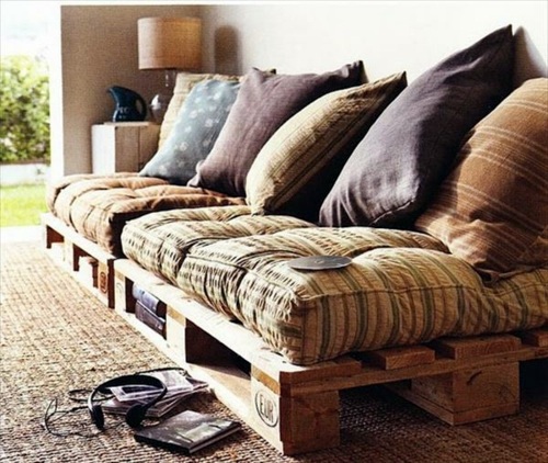 Cool Furniture from Euro pallets - 55 craft ideas for recycled wooden pallets