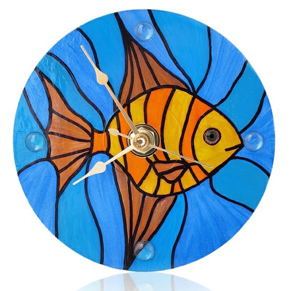 Glass painting at home - Colorful glass embellishment than the interiors
