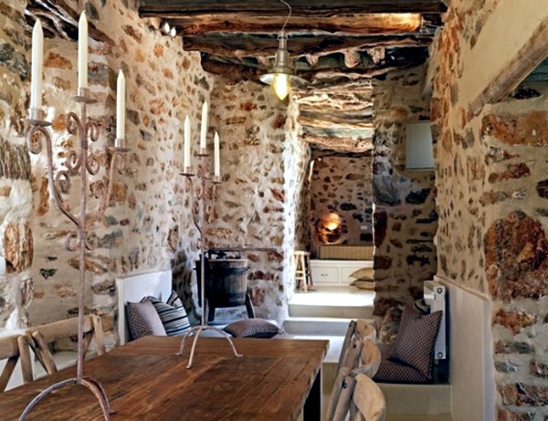 Themonies luxury designer apartments in Folegandros, Greece
