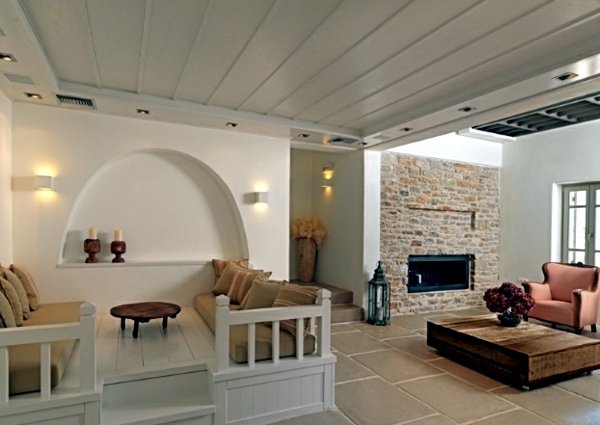 Themonies luxury designer apartments in Folegandros, Greece