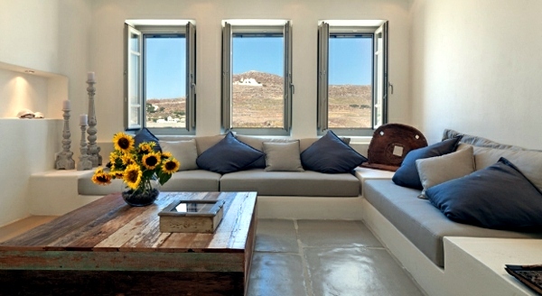 Themonies luxury designer apartments in Folegandros, Greece