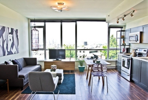 12 Hints for beautiful living in a loft or studio