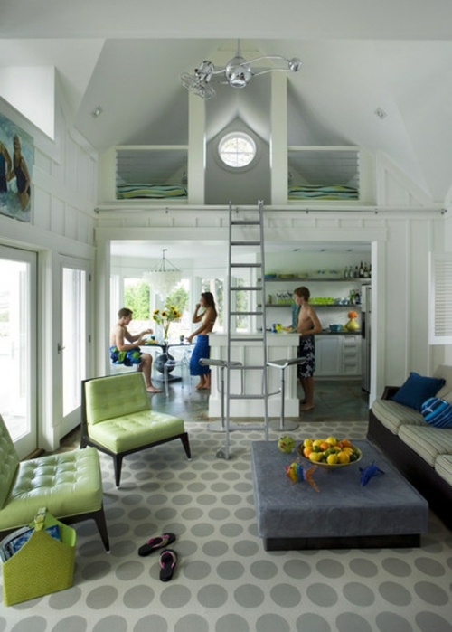 12 Hints for beautiful living in a loft or studio