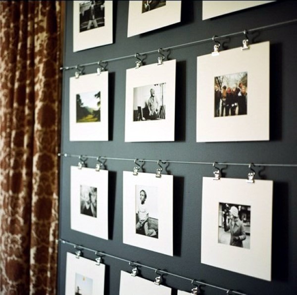 Great idea to hang your family photos Avso
