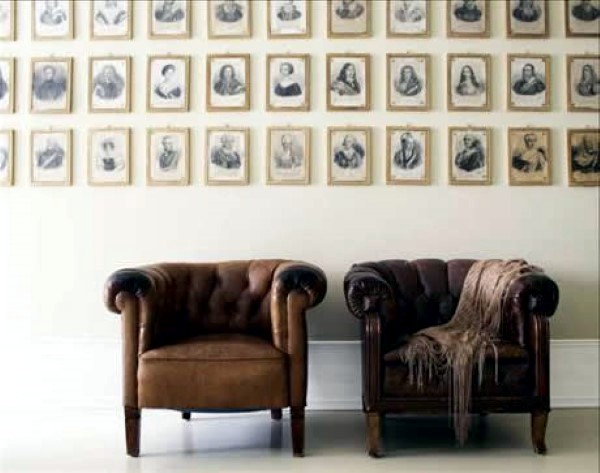 Great idea to hang your family photos