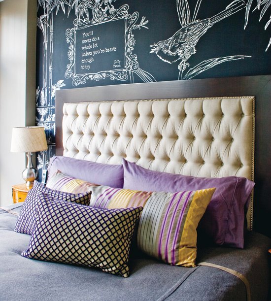 Modern eclectic apartment - redesign of the small room