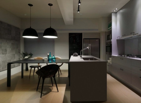 Modern Living - minimalist, trendy apartment in Taipei shows class