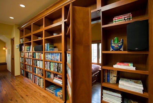Art - Open Bookcase - method, how to install a bookcase Access