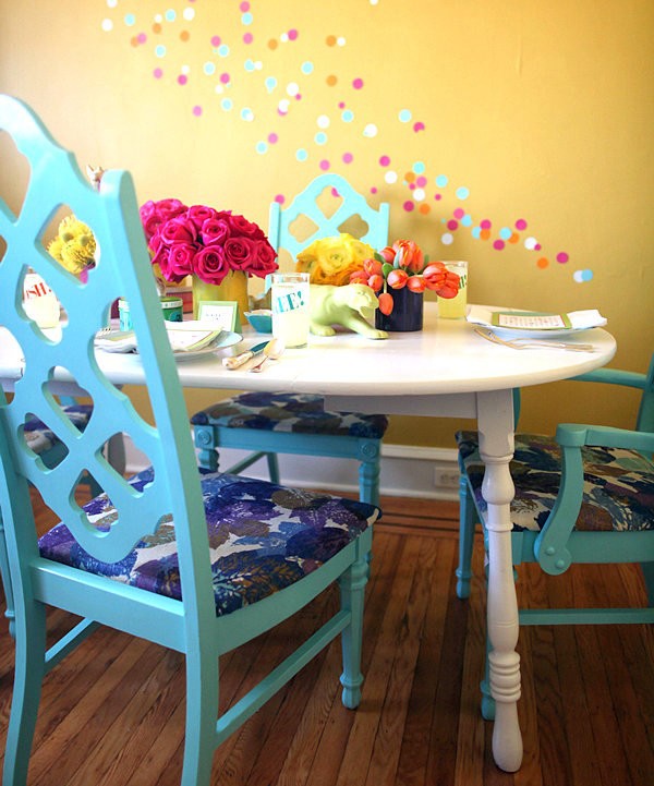 Stylish decorating ideas for your table, which you can use at your next party at home
