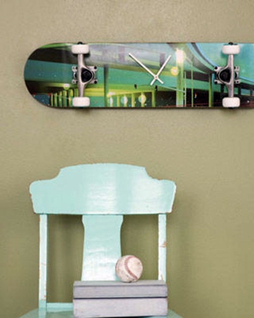 19 DIY home design ideas - amazing skateboard products