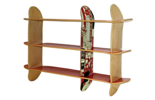 19 DIY home design ideas - amazing skateboard products