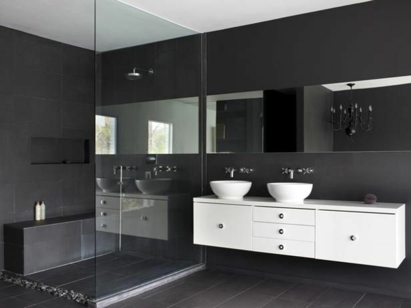 Bathroom design ideas - colors and patterns