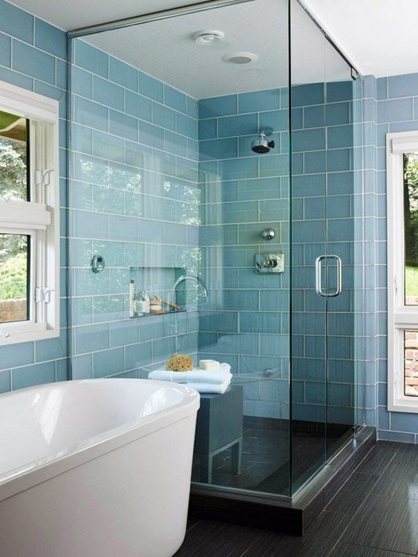 Bathroom design ideas - colors and patterns
