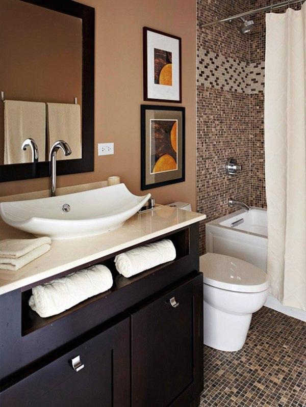 Bathroom design ideas - colors and patterns