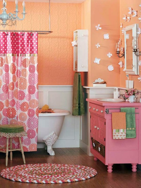 Bathroom design ideas - colors and patterns