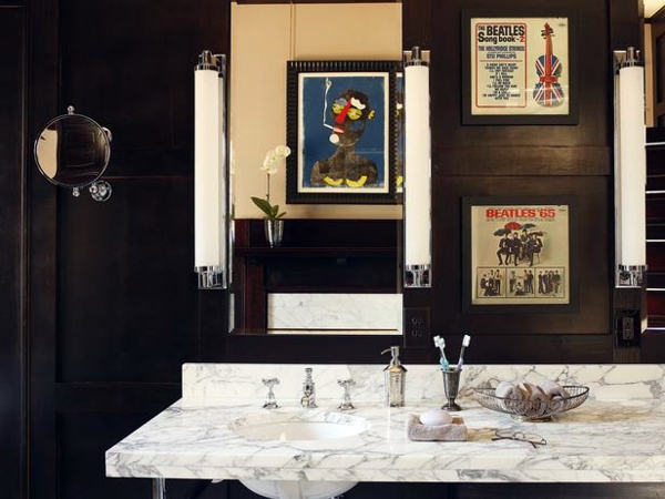 Bathroom design ideas - colors and patterns