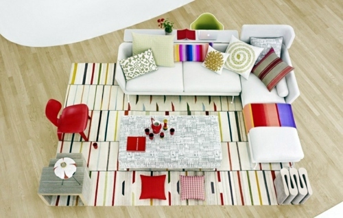15 Interior Designs with Cool Decoration - harmonic pattern
