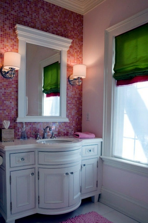 In color bathed: elegant ideas for pink bathroom designs