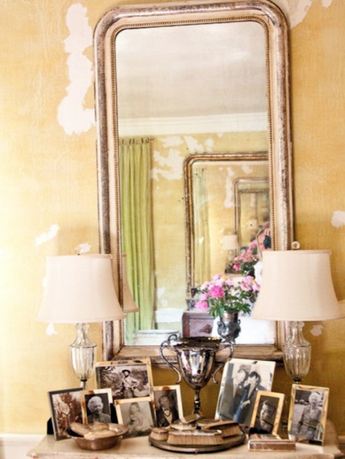 Vintage Silver Decoration At Home Giving The Home A Charm From