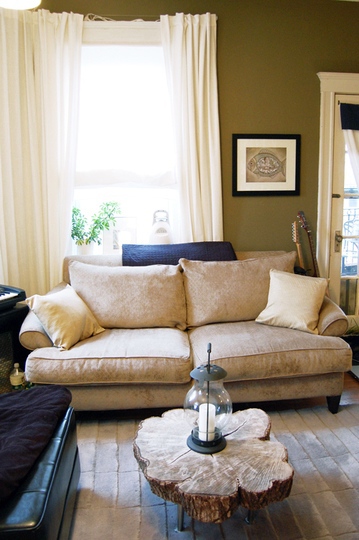 10 original ideas for decorating with wood slices
