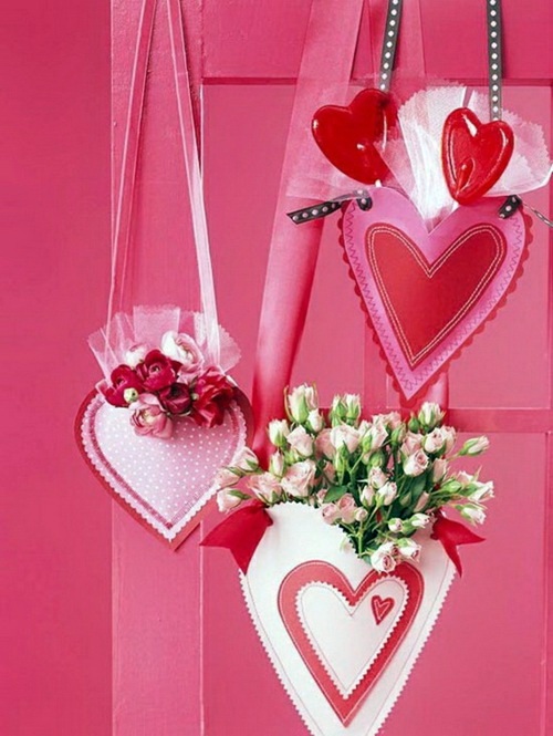30 great ideas for the Heart Decoration for Valentine's Day