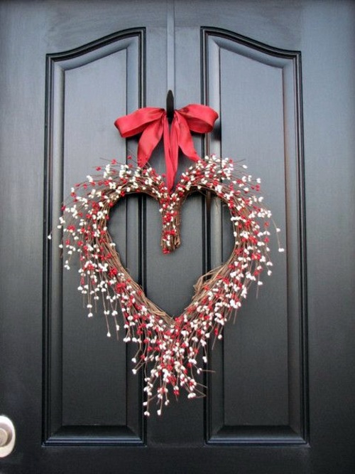 30 great ideas for the Heart Decoration for Valentine's Day