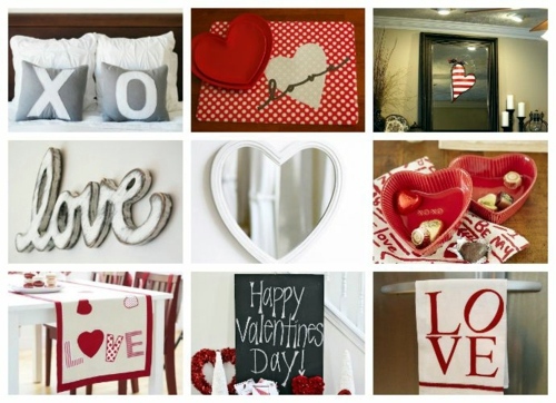 30 great ideas for the Heart Decoration for Valentine's Day