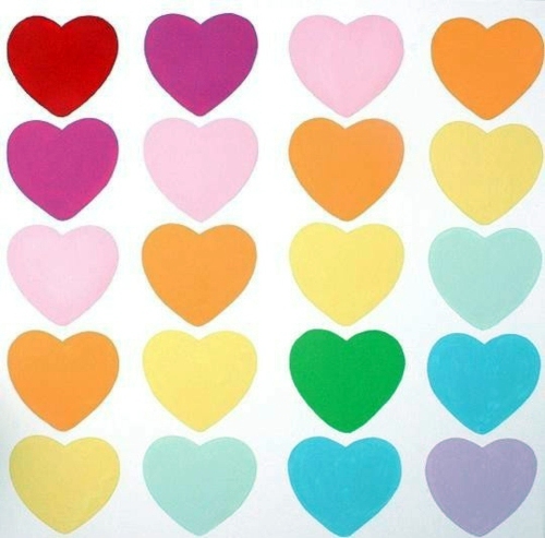 30 great ideas for the Heart Decoration for Valentine's Day