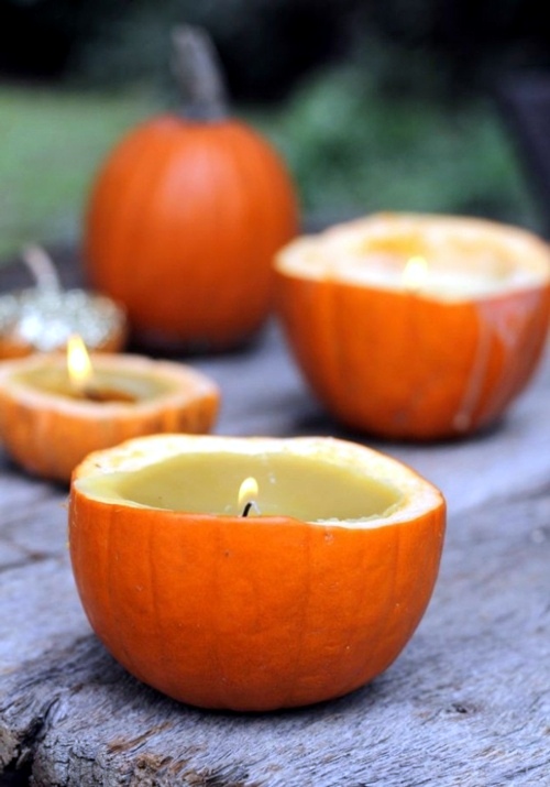 Make original decoration candles and lanterns themselves