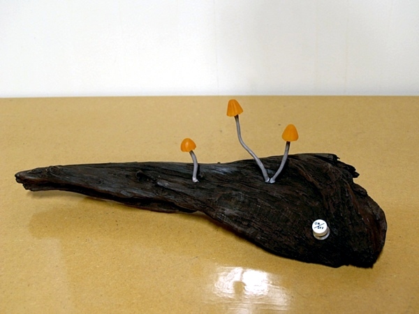 Mushroom-shaped LED lighting by Yukio Takano Mushroom-shaped LED lighting by Yukio Takano