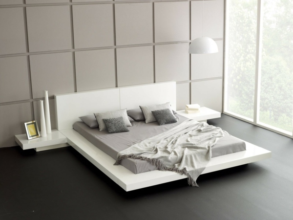 Schlafzimmer Ideen - Bedroom wall design - wall decoration behind the bed Schlafzimmer Ideen - Bedroom wall design - wall decoration behind the bed