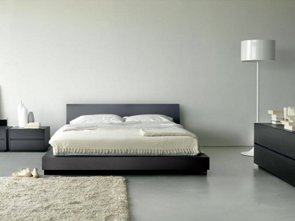 Bedroom wall design - wall decoration behind the bed