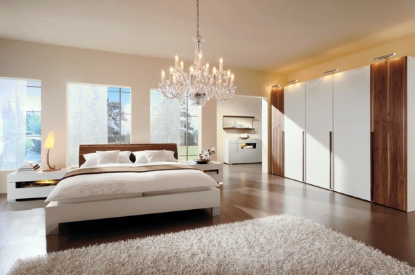 Bedroom wall design - wall decoration behind the bed Bedroom wall design - wall decoration behind the bed