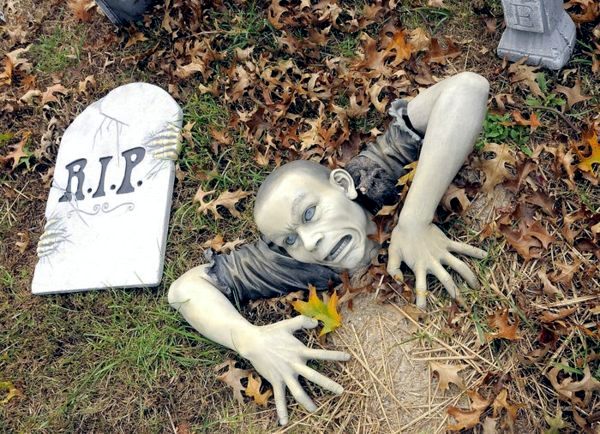 Halloween Party Decoration in garden Halloween Party Decoration in garden