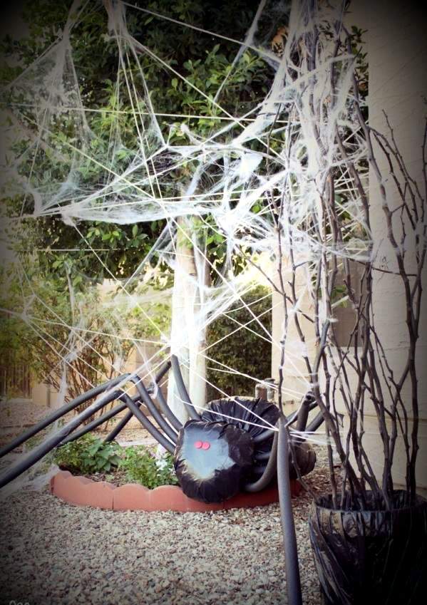 Halloween Party Decoration in garden