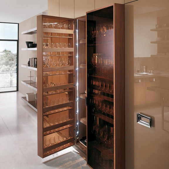 Kitchen furniture made of walnut wood - oak collection Kitchen furniture made of walnut wood - oak collection