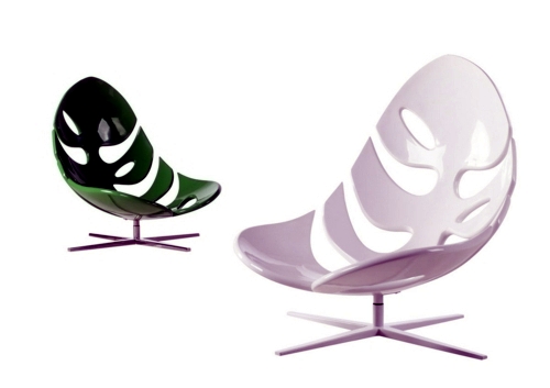 Lively and attractive in Green: 25 green designer chairs and armchairs