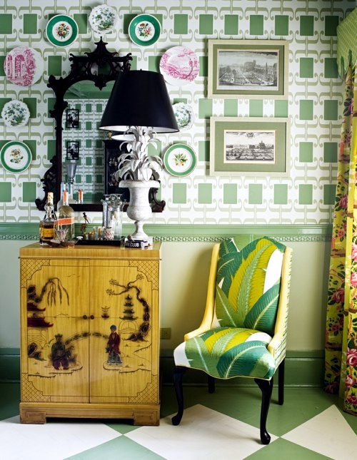 Lively and attractive in Green: 25 green designer chairs and armchairs