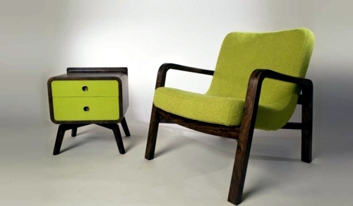 Lively and attractive in Green: 25 green designer chairs and armchairs